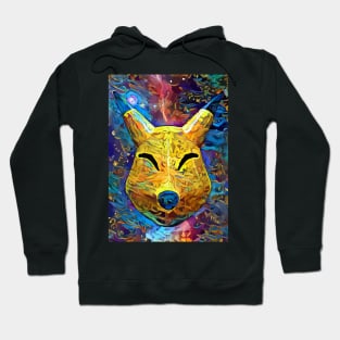 Yellow Fox Mask Hoodie